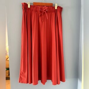 Athleta Pleated Midi Skirt